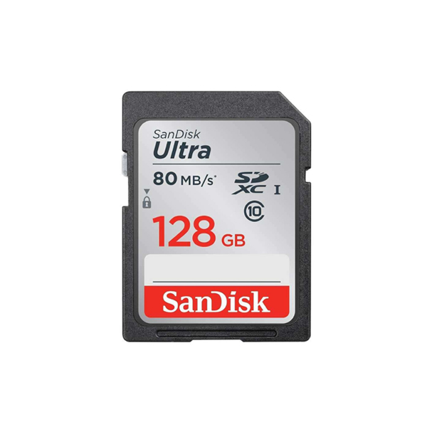 SanDisk ULTRA SDXC UHS-I 128GB Class10  80MB/533X